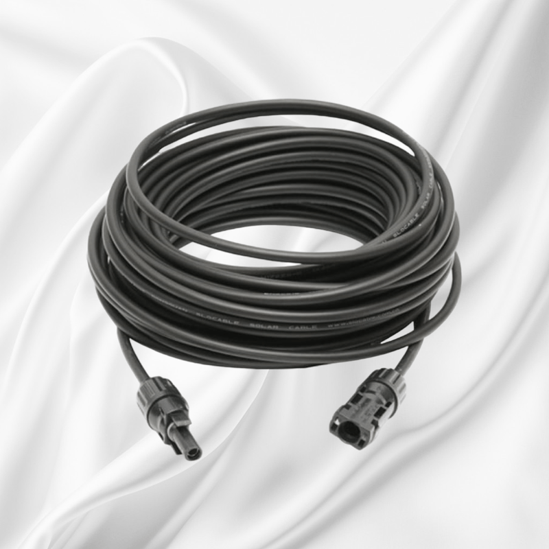 Casa si Gradina - Electrice - Panouri solare si accesorii - Accesorii panouri solare - Cablu solar,fotovoltaic,4mm,11m,1Kw, negru,,cu terminatii conectori MC4 si IP67, interior si exterior - Infinity.ro