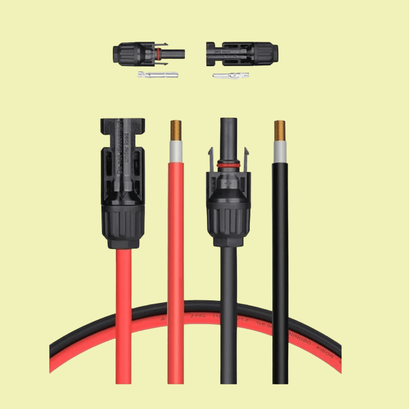 Casa si Gradina - Electrice - Panouri solare si accesorii - Accesorii panouri solare - Cablu solar,fotovoltaic,4mm,cu protectie UV,set rosu si negru,2x7m - Infinity.ro