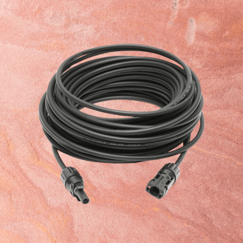 Casa si Gradina - Electrice - Panouri solare si accesorii - Accesorii panouri solare - Cablu solar,fotovoltaic,4mm,13m,1Kw, negru,,cu terminatii conectori MC4 si IP67, interior si exterior - Infinity.ro