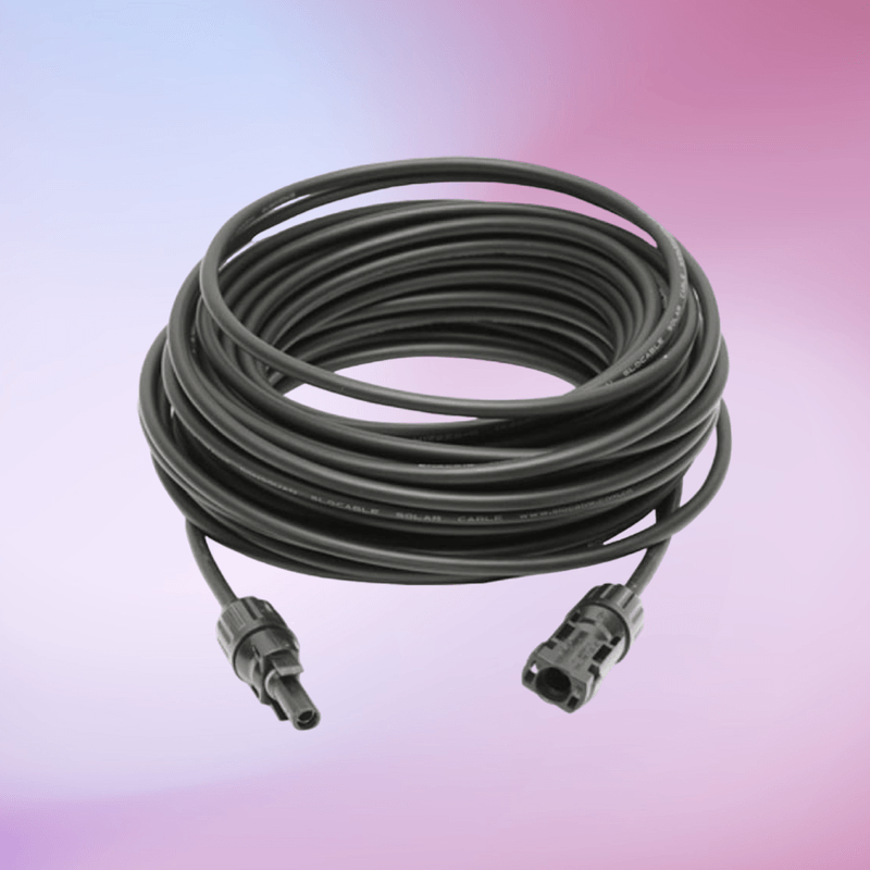 Casa si Gradina - Electrice - Panouri solare si accesorii - Accesorii panouri solare - Cablu solar,fotovoltaic,4mm,13m,1Kw, negru,,cu terminatii conectori MC4 si IP67, interior si exterior - Infinity.ro