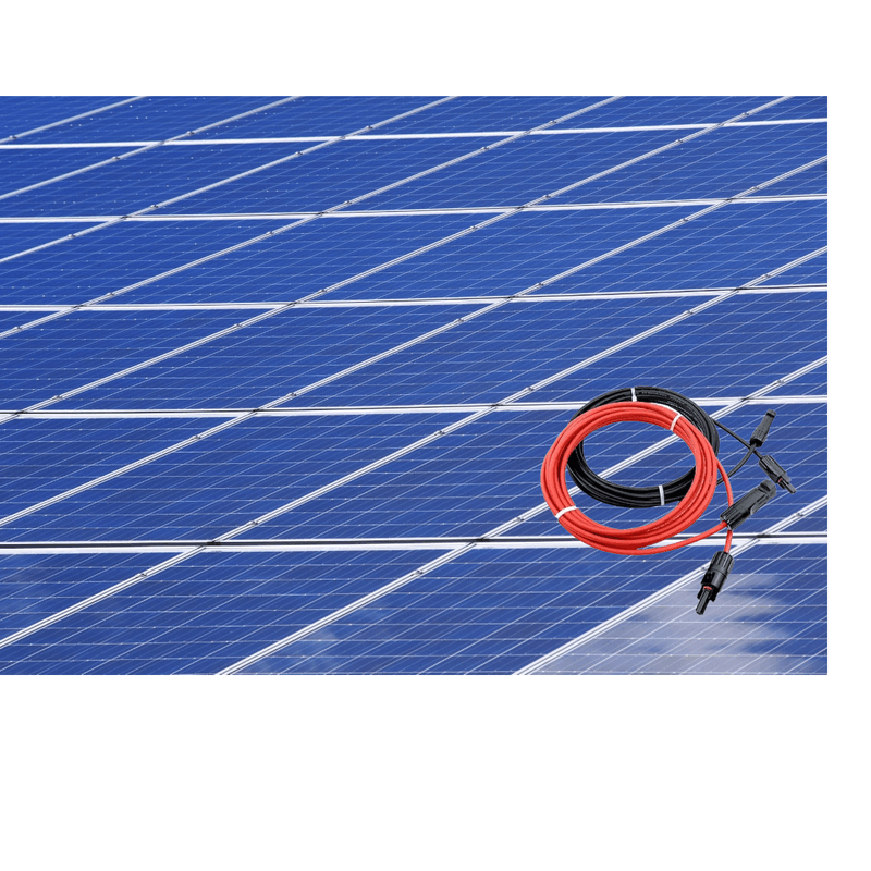 Casa si Gradina - Electrice - Panouri fotovoltaice si accesorii - Cablu solar,fotovoltaic,6mm,cu protectie UV,set rosu si negru,2x19m - Infinity.ro