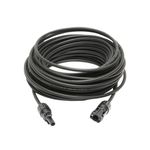Casa si Gradina - Electrice - Panouri solare si accesorii - Accesorii panouri solare - Cablu solar, fotovoltaic 4mm,5m,1Kw, negru, cu terminatii conectori MC4 si IP67, interior si exterior - Infinity.ro