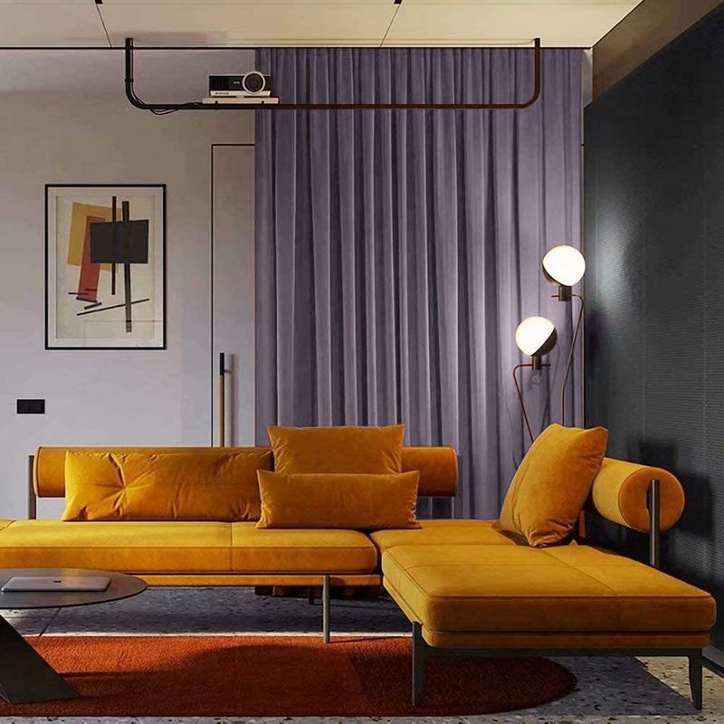 Casa si Gradina - Textile si covoare - Perdele si draperii - Draperii - Set draperie din catifea blackout cu rejansa din bumbac tip fagure, Madison, 250x210 cm, densitate 700 g ml, Venus, 2 buc - Infinity.ro