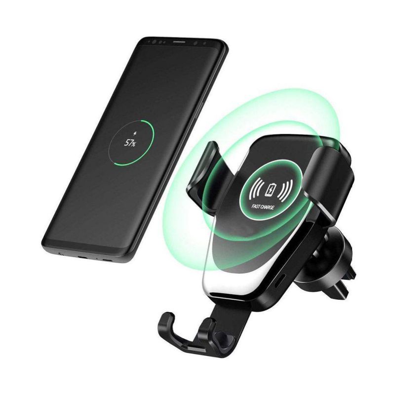 Laptop, Telefoane si Tablete - Telefoane mobile si accesorii - Accesorii Telefoane - Incarcatoare telefoane - Incarcator 10W wireless auto cu suport telefon - Infinity.ro