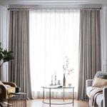 Casa si Gradina - Textile si covoare - Perdele si draperii - Draperii - Set draperie din catifea blackout cu rejansa din bumbac tip fagure, Madison, 250x270 cm, densitate 700 g ml, Philippine Gray, 2 buc - Infinity.ro