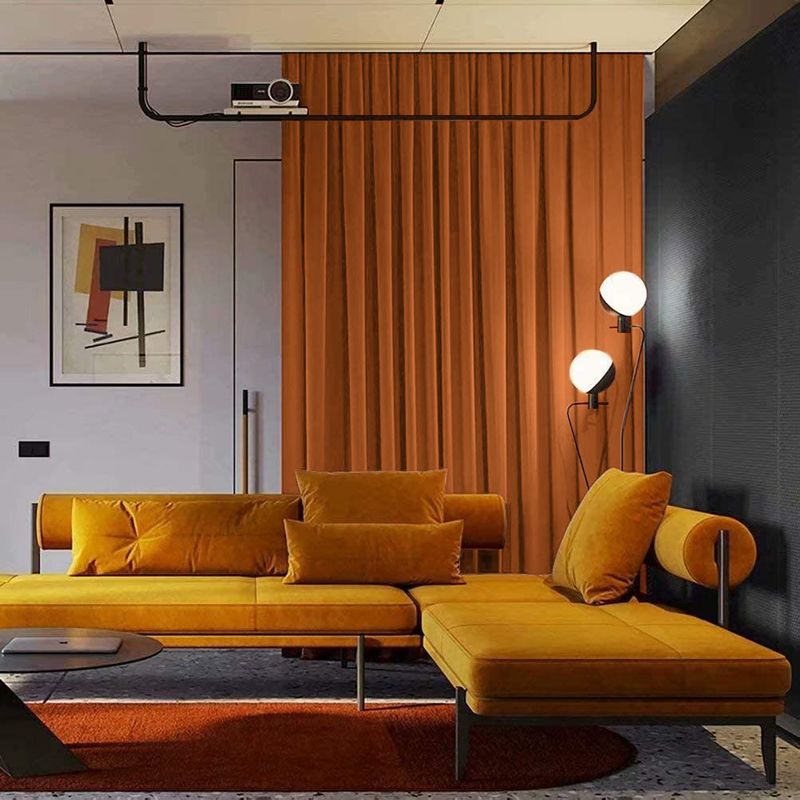 Casa si Gradina - Textile si covoare - Perdele si draperii - Draperii - Set draperie din catifea blackout cu rejansa din bumbac tip fagure, Madison, 250x265 cm, densitate 700 g ml, Bronze, 2 buc - Infinity.ro