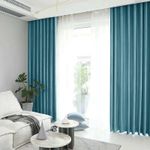 Casa si Gradina - Textile si covoare - Perdele si draperii - Draperii - Set draperie din catifea blackout cu rejansa transparenta cu ate pentru galerie, Madison, 200x270 cm, densitate 700 g ml, Casal, 2 buc - Infinity.ro