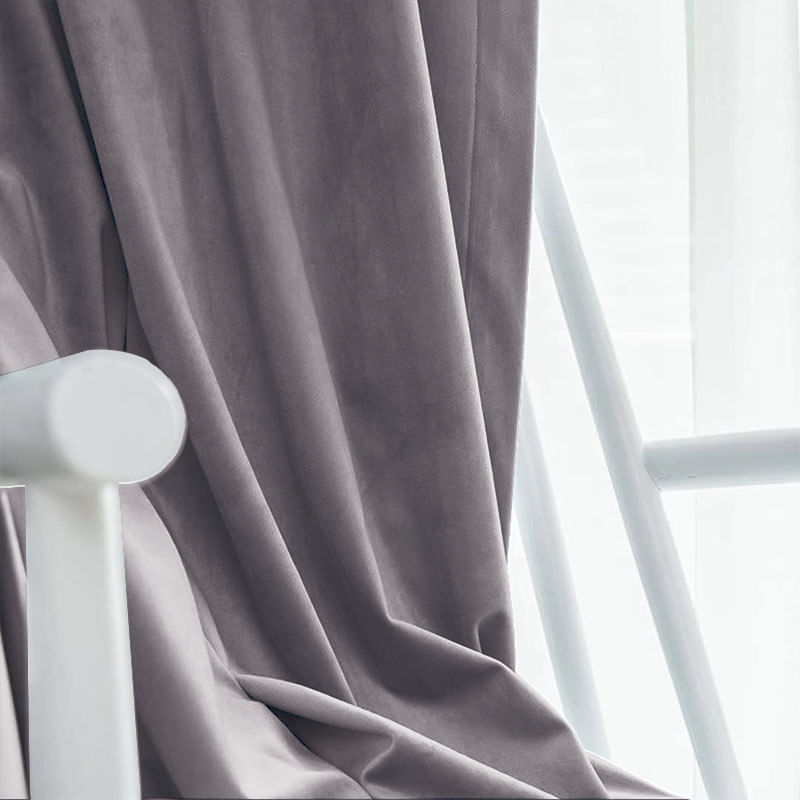 Casa si Gradina - Textile si covoare - Perdele si draperii - Draperii - Draperie din catifea blackout cu rejansa transparenta cu ate pentru galerie, Madison, 150x260 cm, densitate 700 g ml, Martini, 1 buc - Infinity.ro
