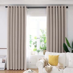 Draperie din catifea blackout cu inele