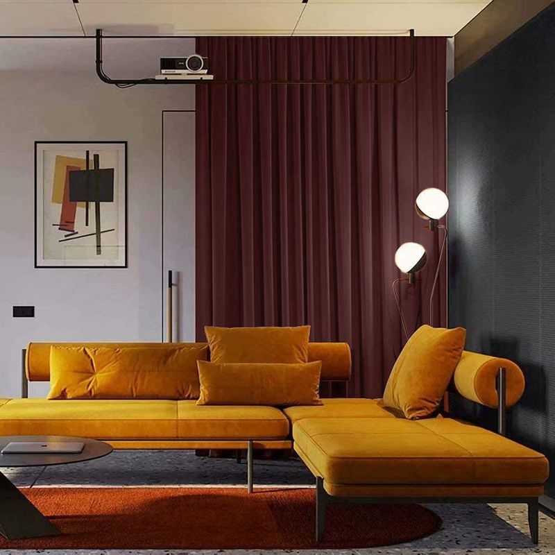 Casa si Gradina - Textile si covoare - Perdele si draperii - Draperii - Draperie din catifea blackout cu rejansa din bumbac tip fagure, Madison, 250x235 cm, densitate 700 g ml, Temptress, 1 buc - Infinity.ro
