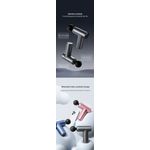 Ingrijire personala si Cosmetice - Sanatate si wellness - Articole wellness - Aparate si dispozitive de masaj - Mini aparat profesional pentru Masaj Tip Pistol  Konka , LCD Display Touch, 6 Viteze, 6 Capete, 1500Ah,18kw, negru - Infinity.ro