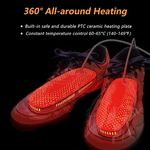 Electronice si Electrocasnice - Masini si uscatoare de rufe - Uscatoare de rufe - Uscator de pantofi multifunctional Arvada MP09 cu functie de deodorizare si programare, 360° incalzire uniforma, alb - Infinity.ro