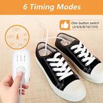 Electronice si Electrocasnice - Masini si uscatoare de rufe - Uscatoare de rufe - Uscator de pantofi multifunctional Arvada MP09 cu functie de deodorizare si programare, 360° incalzire uniforma, alb - Infinity.ro