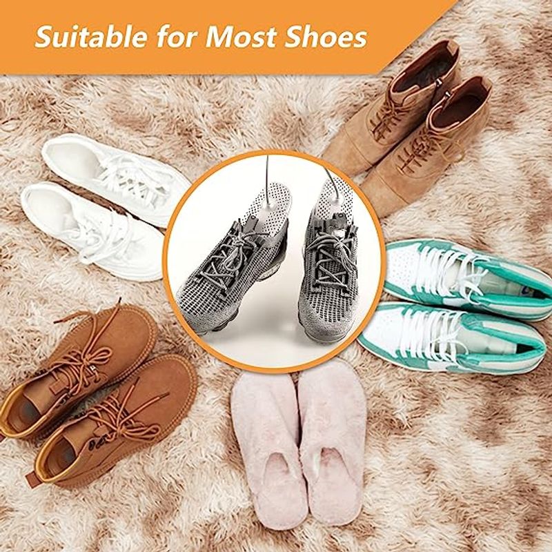 Electronice si Electrocasnice - Masini si uscatoare de rufe - Uscatoare de rufe - Uscator de pantofi multifunctional Arvada MP09 cu functie de deodorizare si programare, 360° incalzire uniforma, alb - Infinity.ro