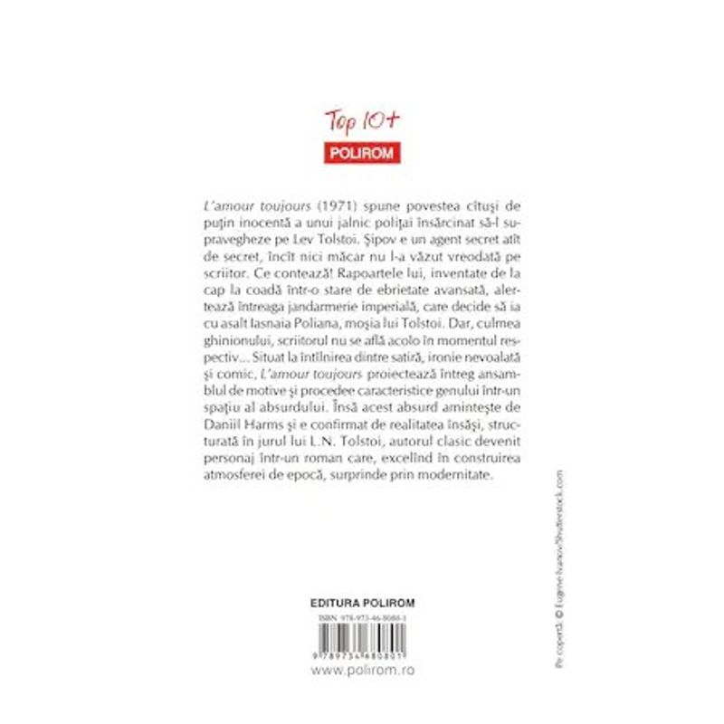 Carti si Birotica - Carti - Fictiune - L'amour toujours, Bulat Okudjava - Infinity.ro