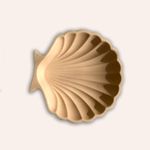 Casa si Gradina - Decoratiuni - Obiecte decorative - Vaze si boluri decorative - Suport scoica crem - Infinity.ro