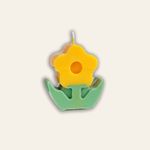 Casa si Gradina - Decoratiuni - Aromaterapie si lumanari - Lumanari si candele - Lumanare decorativa Joy floare portocalie - Infinity.ro