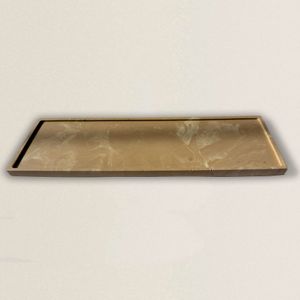 Tava decorativa Marble Natural maronie