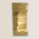 Casa si Gradina - Decoratiuni - Obiecte decorative - Accesorii decorative - Decoratiune Dom Pantheon - suport lateral de carti crem - Infinity.ro