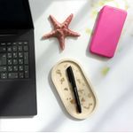 Casa si Gradina - Bucatarie si vesela - Ustensile bucatarie - Tavi servire - Suport oval Gold crem - Infinity.ro