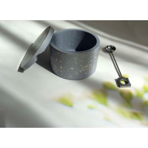 Recipient condimente cu capac Terrazzo mov