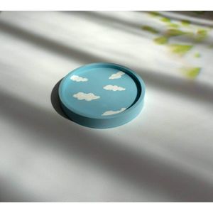 Suport rotund Sky albastru