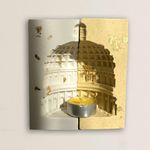Casa si Gradina - Decoratiuni - Obiecte decorative - Accesorii decorative - Decoratiune Dom Pantheon - suport lateral de carti crem - Infinity.ro