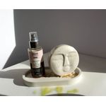 Casa si Gradina - Bucatarie si vesela - Ustensile bucatarie - Tavi servire - Suport oval Gold alb - Infinity.ro