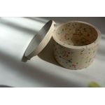 Casa si Gradina - Bucatarie si vesela - Organizare si depozitare bucatarie - Borcane si capace - Recipient condimente cu capac Terrazzo alb - Infinity.ro