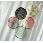 Casa si Gradina - Decoratiuni - Obiecte decorative - Accesorii decorative - Suport rotund Terrazzo gri - Infinity.ro