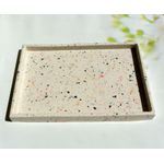 Casa si Gradina - Bucatarie si vesela - Ustensile bucatarie - Tavi servire - Tava decorativa Terrazzo alb - Infinity.ro