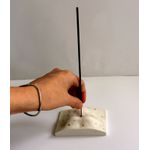 Casa si Gradina - Decoratiuni - Aromaterapie si lumanari - Difuzoare aromaterapie - Suport betisoare parfumate Lips gold alb + set 20 betisoare - Infinity.ro