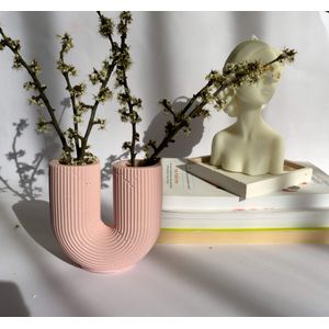 Lumanare decorativa bust femeie La muse, crem, 13.7 cm