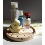 Casa si Gradina - Decoratiuni - Aromaterapie si lumanari - Lumanari si candele - Lumanare decorativa floare crem - Infinity.ro