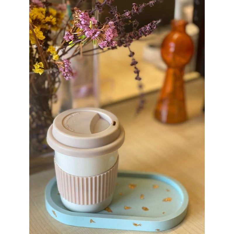 Casa si Gradina - Bucatarie si vesela - Ustensile bucatarie - Tavi servire - Suport oval Gold albastru - Infinity.ro