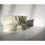 Casa si Gradina - Decoratiuni - Aromaterapie si lumanari - Difuzoare aromaterapie - Suport betisoare parfumate Lips gold alb + set 20 betisoare - Infinity.ro