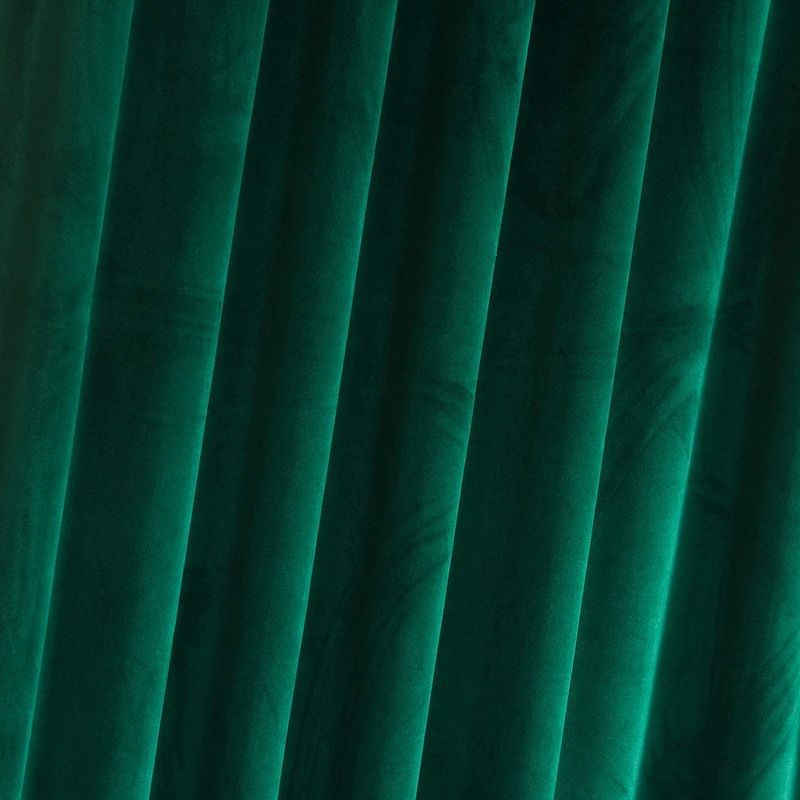 Casa si Gradina - Textile si covoare - Perdele si draperii - Draperii - Set draperii din catifea cu rejansa transparenta cu ate pentru galerie, Madison, 150x260 cm, densitate 700 g/ml, Sacramento Green, 2 buc - Infinity.ro