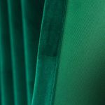 Casa si Gradina - Textile si covoare - Perdele si draperii - Draperii - Set draperii din catifea cu rejansa transparenta cu ate pentru galerie, Madison, 200x250 cm, densitate 700 g/ml, Sacramento Green, 2 buc - Infinity.ro