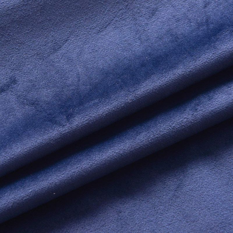 Casa si Gradina - Textile si covoare - Perdele si draperii - Draperii - Set draperii din catifea cu rejansa transparenta cu ate pentru galerie, Madison, 200x260 cm, densitate 700 g/ml, Albastru, 2 buc - Infinity.ro