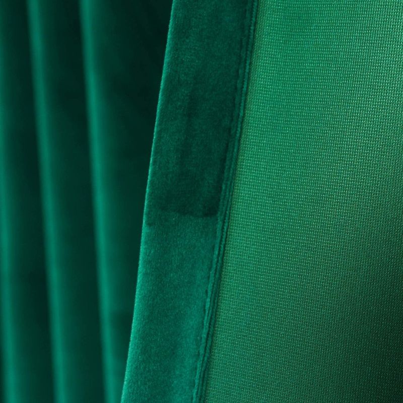 Casa si Gradina - Textile si covoare - Perdele si draperii - Draperii - Draperie din catifea cu rejansa din bumbac tip fagure, Madison, 150x240 cm, densitate 700 g/ml, Sacramento Green, 1 buc - Infinity.ro