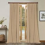 Casa si Gradina - Textile si covoare - Perdele si draperii - Draperii - Set draperii din catifea cu rejansa din bumbac tip fagure, Madison, 200x230 cm, densitate 700 g/ml, Amber Gold, 2 buc - Infinity.ro