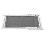 Casa si Gradina - Gradina si terasa - Mobilier exterior - Scaune si sezlonguri gradina - Scaune pliante de plaja, 2 buc., gri, aluminiu si textilena - Infinity.ro