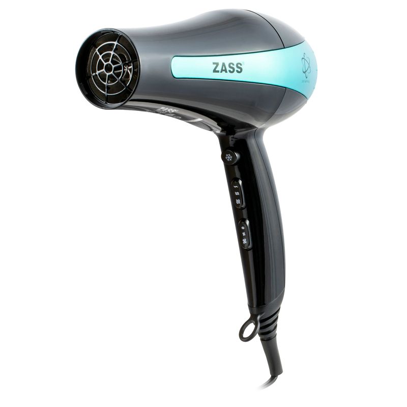 Ingrijire personala si Cosmetice - Aparate & accesorii ingrijire personala - Hair styling - Uscatoare de par - Uscator de par Zass ZHD 05, negru-albastru - Infinity.ro