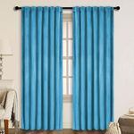 Casa si Gradina - Textile si covoare - Perdele si draperii - Draperii - Set draperii din catifea cu rejansa transparenta cu ate pentru galerie, Madison, 250x250 cm, densitate 700 g/ml, Arctic, 2 buc - Infinity.ro