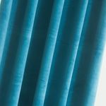Casa si Gradina - Textile si covoare - Perdele si draperii - Draperii - Set draperii din catifea cu rejansa transparenta cu ate pentru galerie, Madison, 250x250 cm, densitate 700 g/ml, Arctic, 2 buc - Infinity.ro