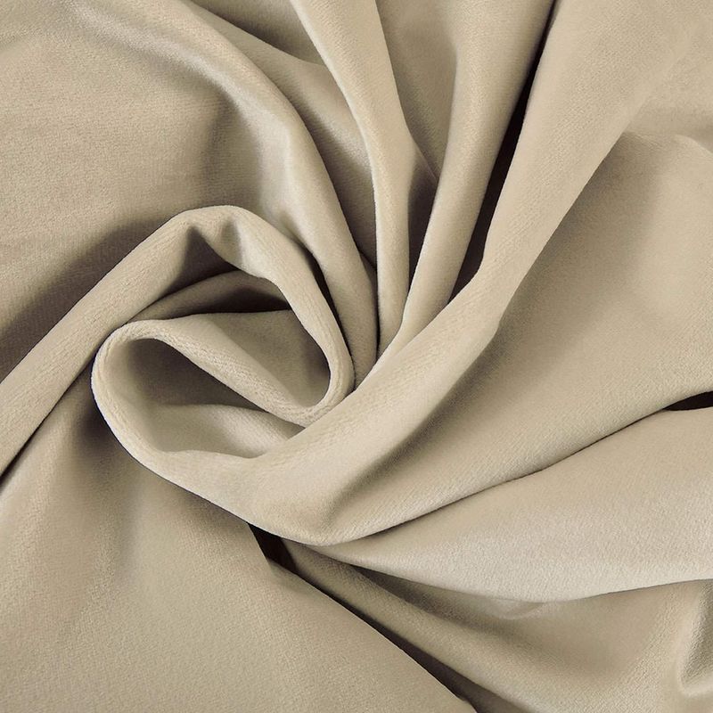 Casa si Gradina - Textile si covoare - Perdele si draperii - Draperii - Set draperii din catifea cu rejansa din bumbac tip fagure, Madison, 150x230 cm, densitate 700 g/ml, Linen Cream, 2 buc - Infinity.ro
