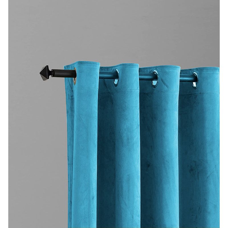 Casa si Gradina - Textile si covoare - Perdele si draperii - Draperii - Set draperii din catifea cu inele crom, Madison, 200x250 cm, densitate 700 g/ml, Arctic, 2 buc - Infinity.ro
