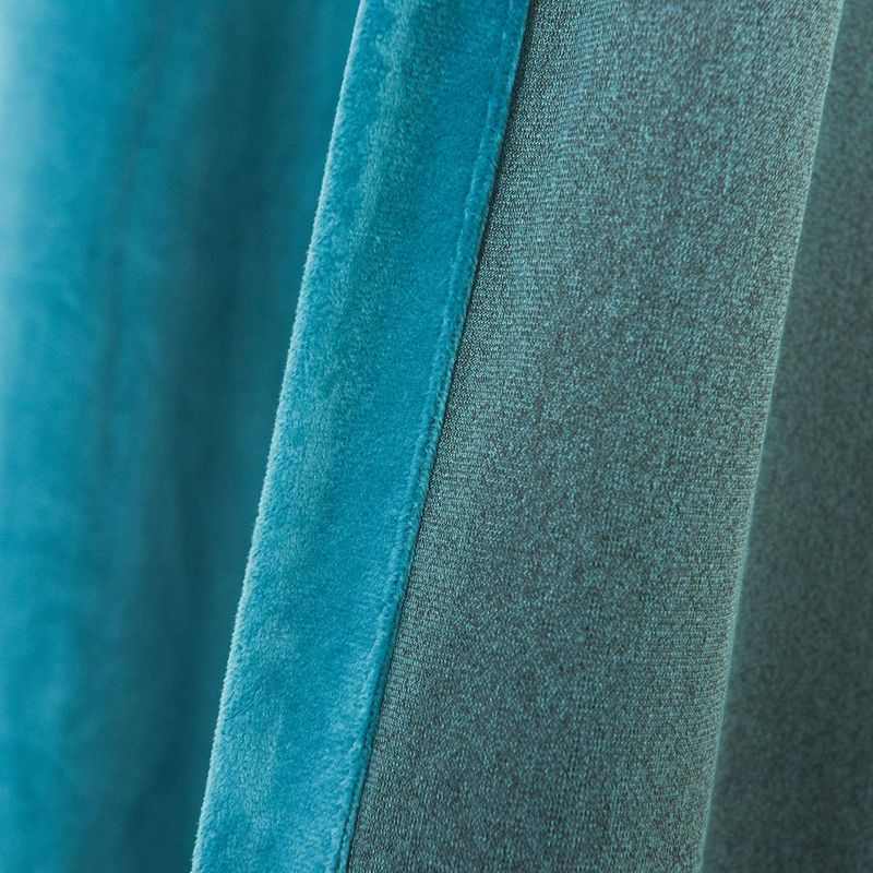 Casa si Gradina - Textile si covoare - Perdele si draperii - Draperii - Draperie din catifea cu inele albe, Madison, 150x235 cm, densitate 700 g/ml, Arctic, 1 buc - Infinity.ro