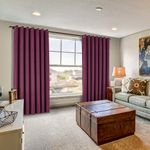Casa si Gradina - Textile si covoare - Perdele si draperii - Draperii - Draperie din catifea cu inele argintii, Madison, 200x220 cm, densitate 700 g/ml, Regal purple, 1 buc - Infinity.ro