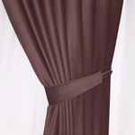 Casa si Gradina - Textile si covoare - Perdele si draperii - Draperii - Draperie din catifea cu inele argintii, Madison, 200x220 cm, densitate 700 g/ml, Regal purple, 1 buc - Infinity.ro